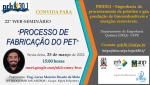 Próximo WEB-SEMINÁRIO PRH30.1