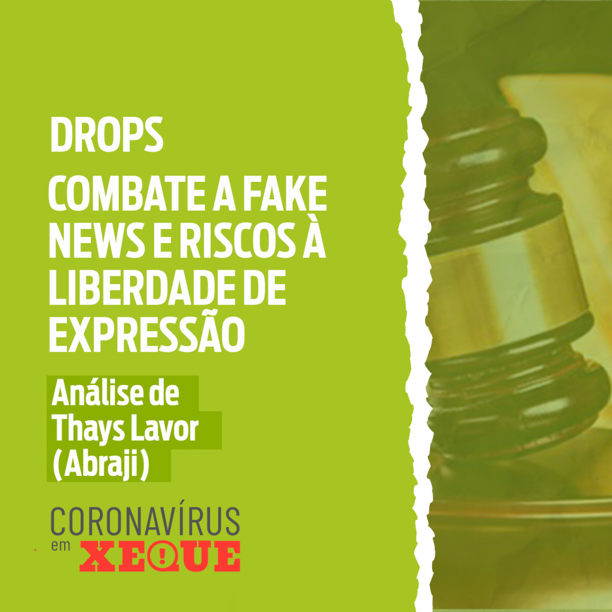 Combate a fake news e riscos à liberdade de expressão